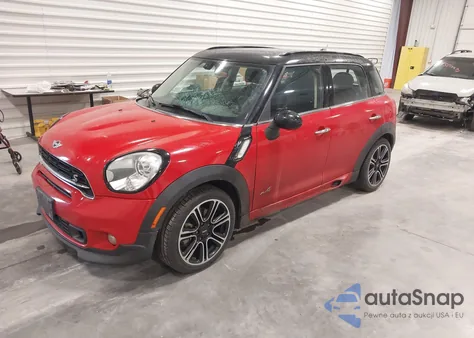 2015 Mini Countryman Cooper S z USA, uszkodzony, nr VIN WMWZC5C5XFWM19043